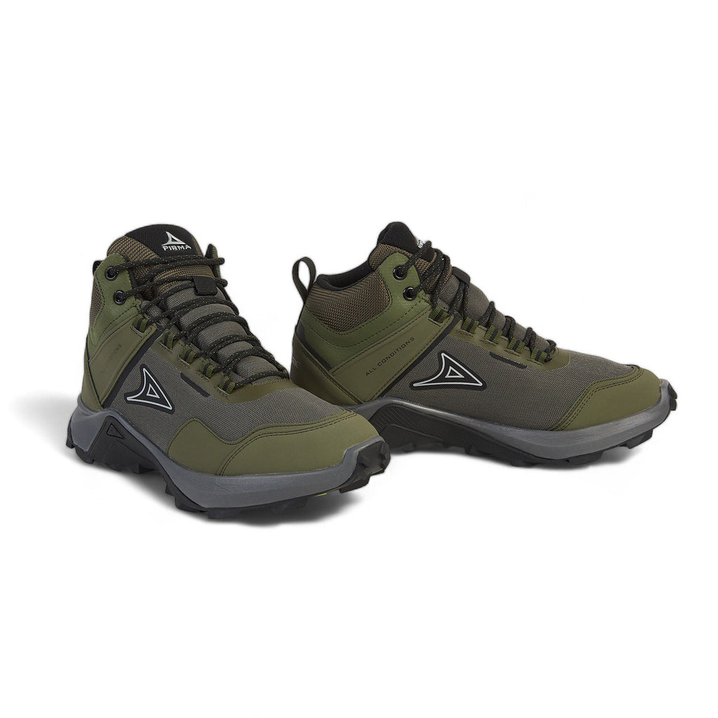 Tenis deportivo de bota Pirma - 1308 Verde / Militar