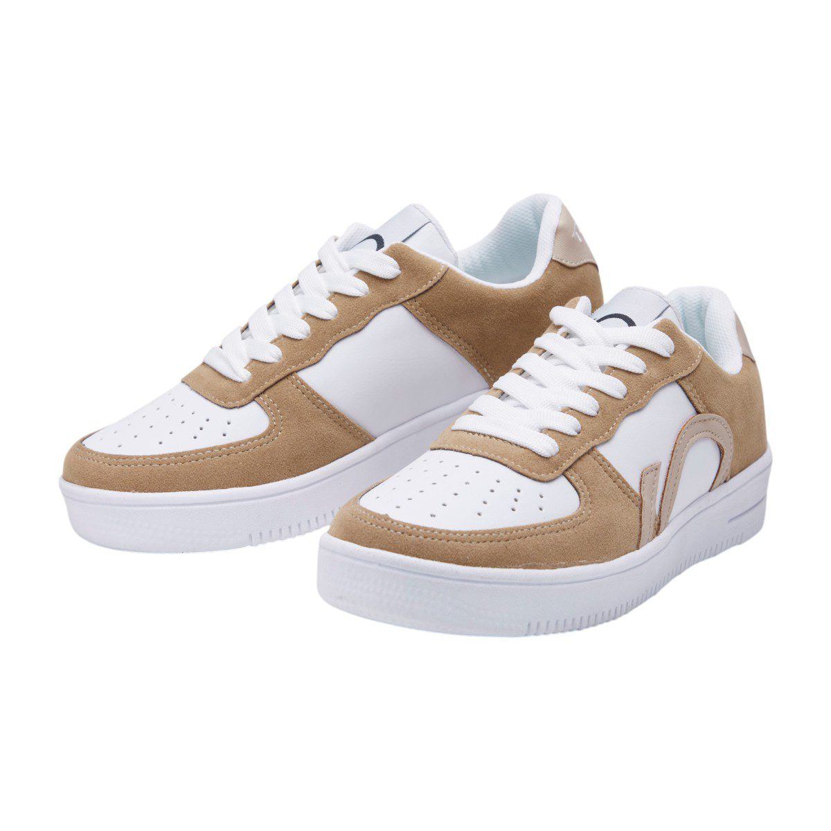 Tenis casual Bunt - 2221 Blanco / Arena