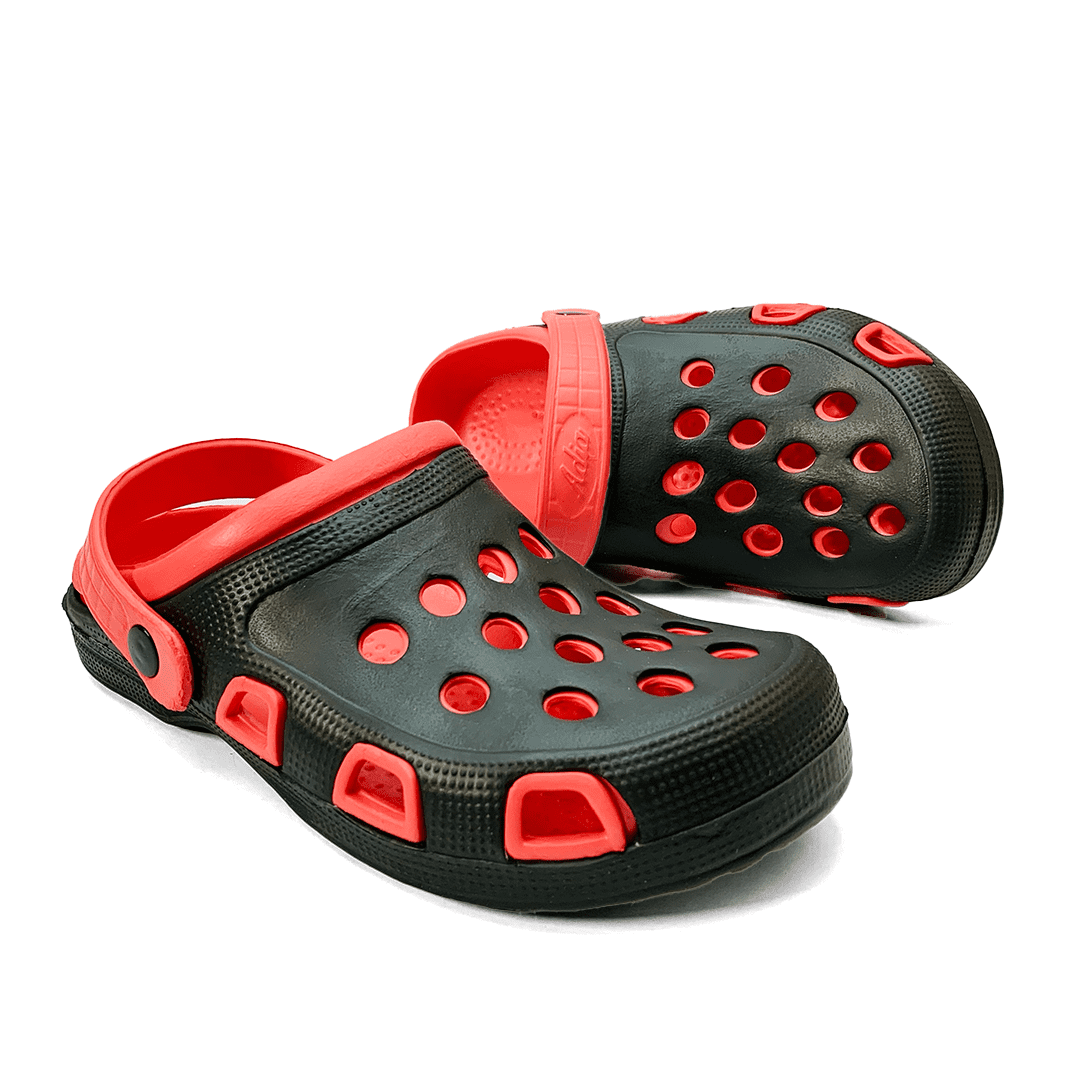 Sandalia - 817-M Negro / Rojo
