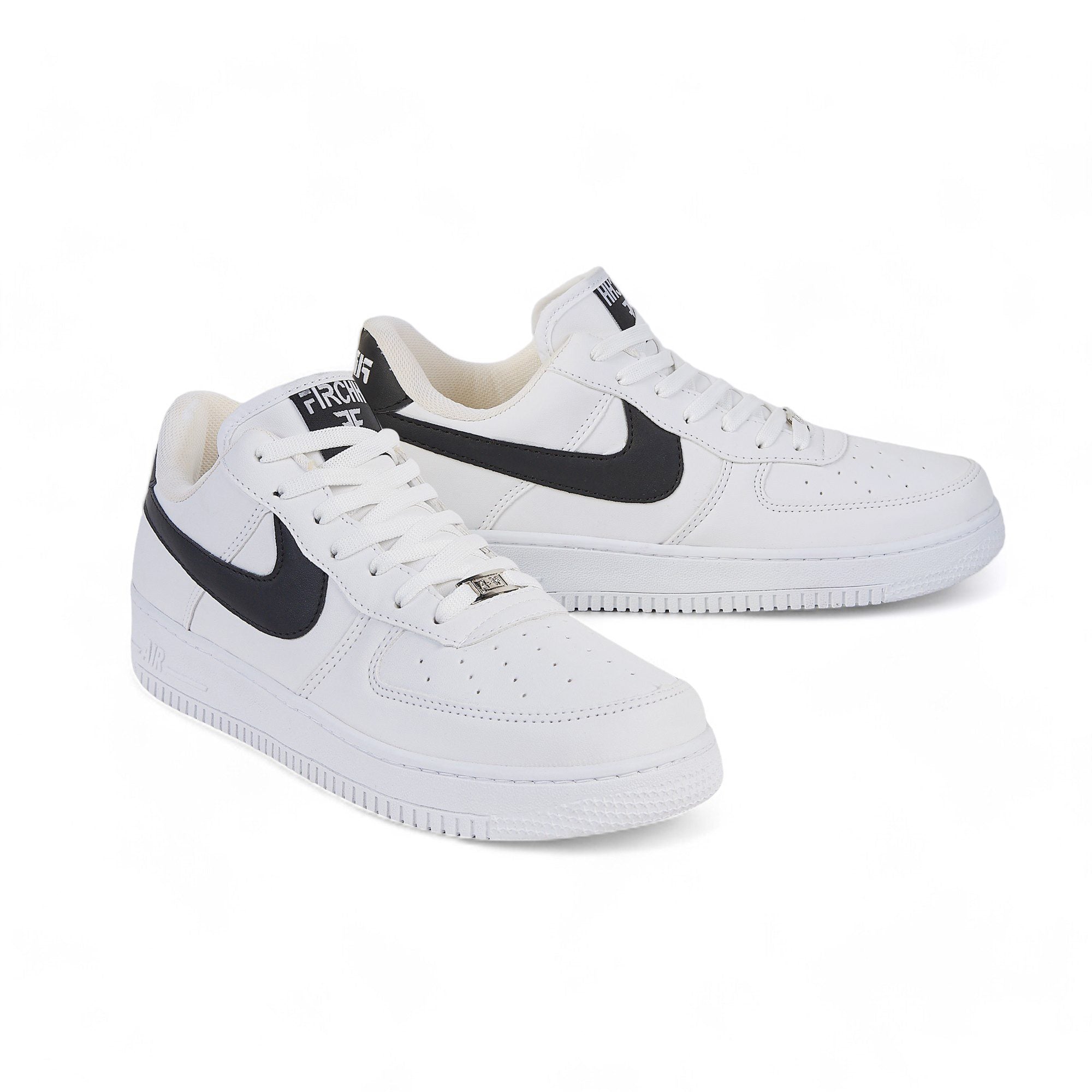 Tenis casual - 4300 Blanco / Negro