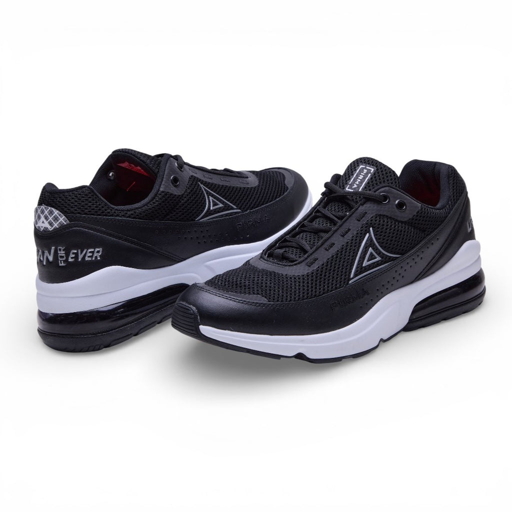 Tenis deportivo Pirma - 5062 Negro / Blanco