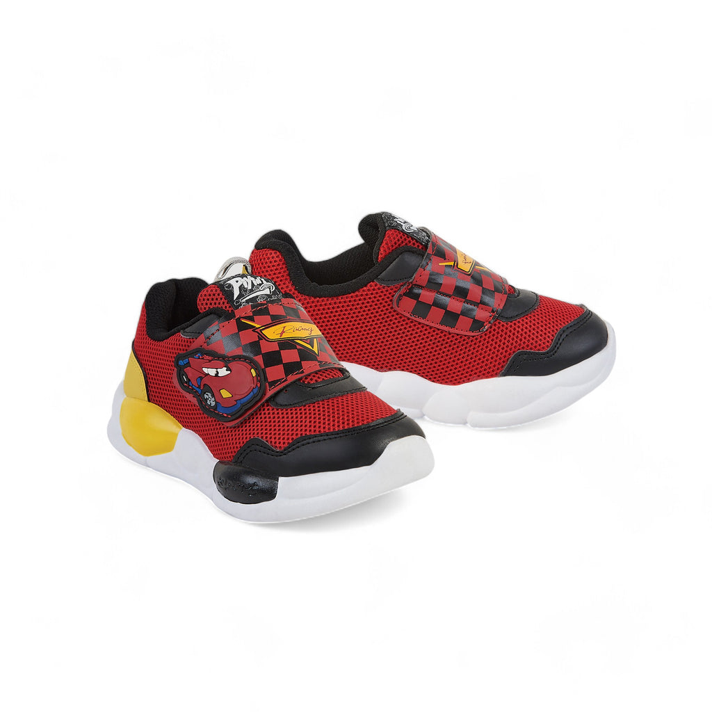 Tenis deportivo - 210 Rojo / Negro / Amarillo