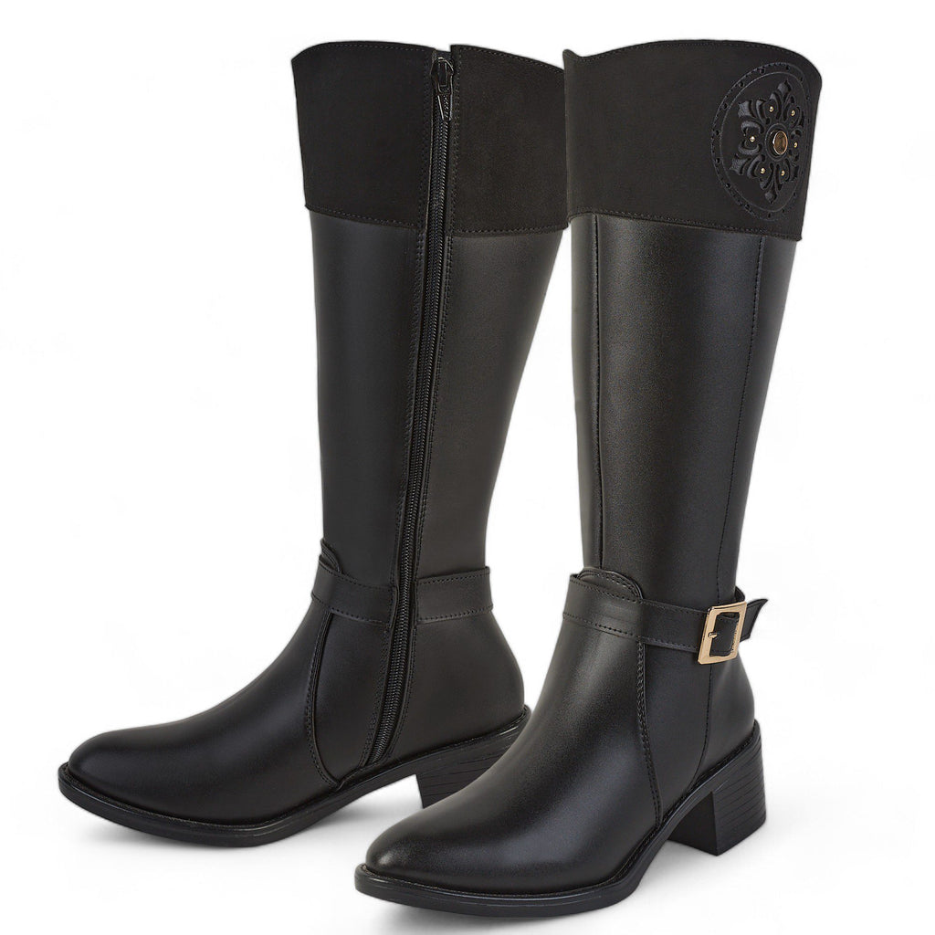 Bota alta - 5066 Negro