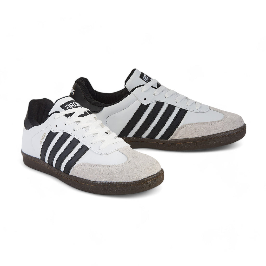 Tenis casual - ZHAMBA - Blanco / Negro