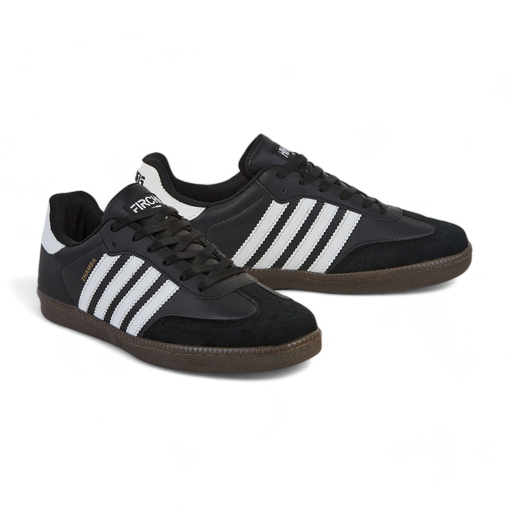 Tenis casual - ZHAMBA - Negro / Blanco