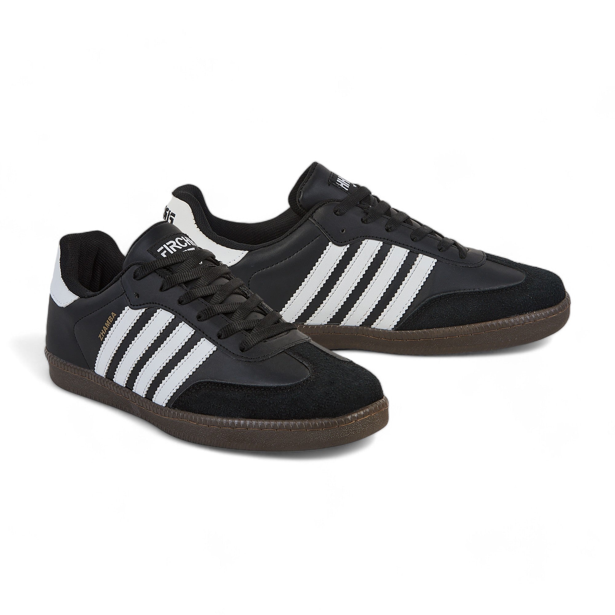 Tenis casual - ZHAMBA - Negro / Blanco