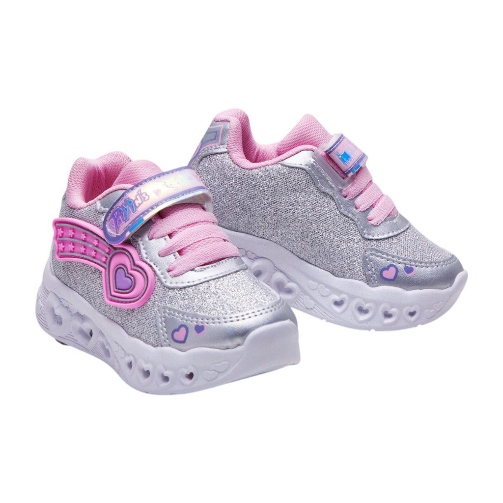 Tenis deportivo - 990 Plata / Rosa / Lila