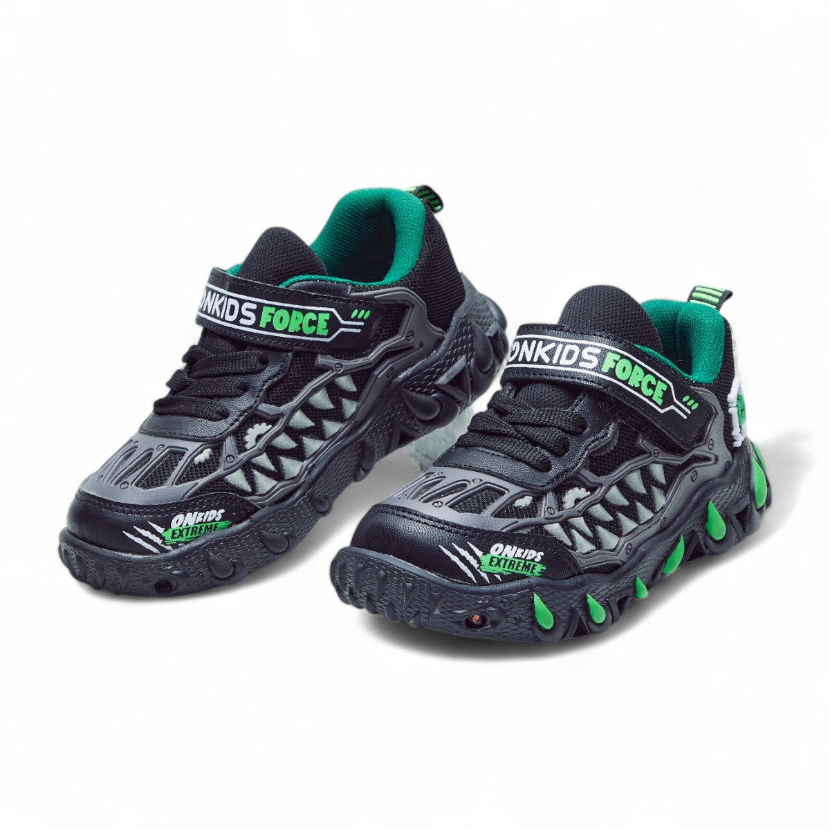 Tenis deportivo - 125 Negro / Verde