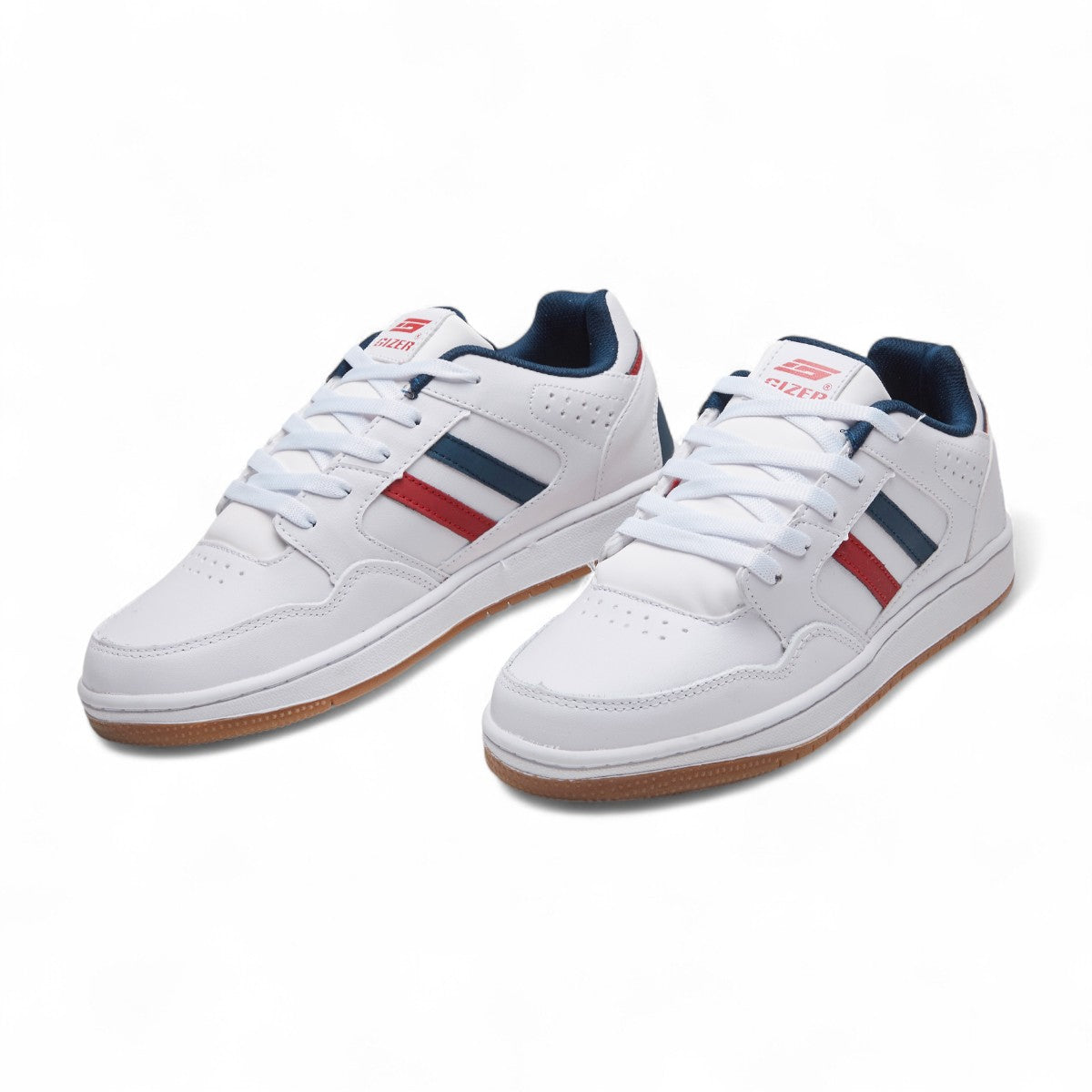 Tenis casual - 87-2 Blanco / Marino / Rojo