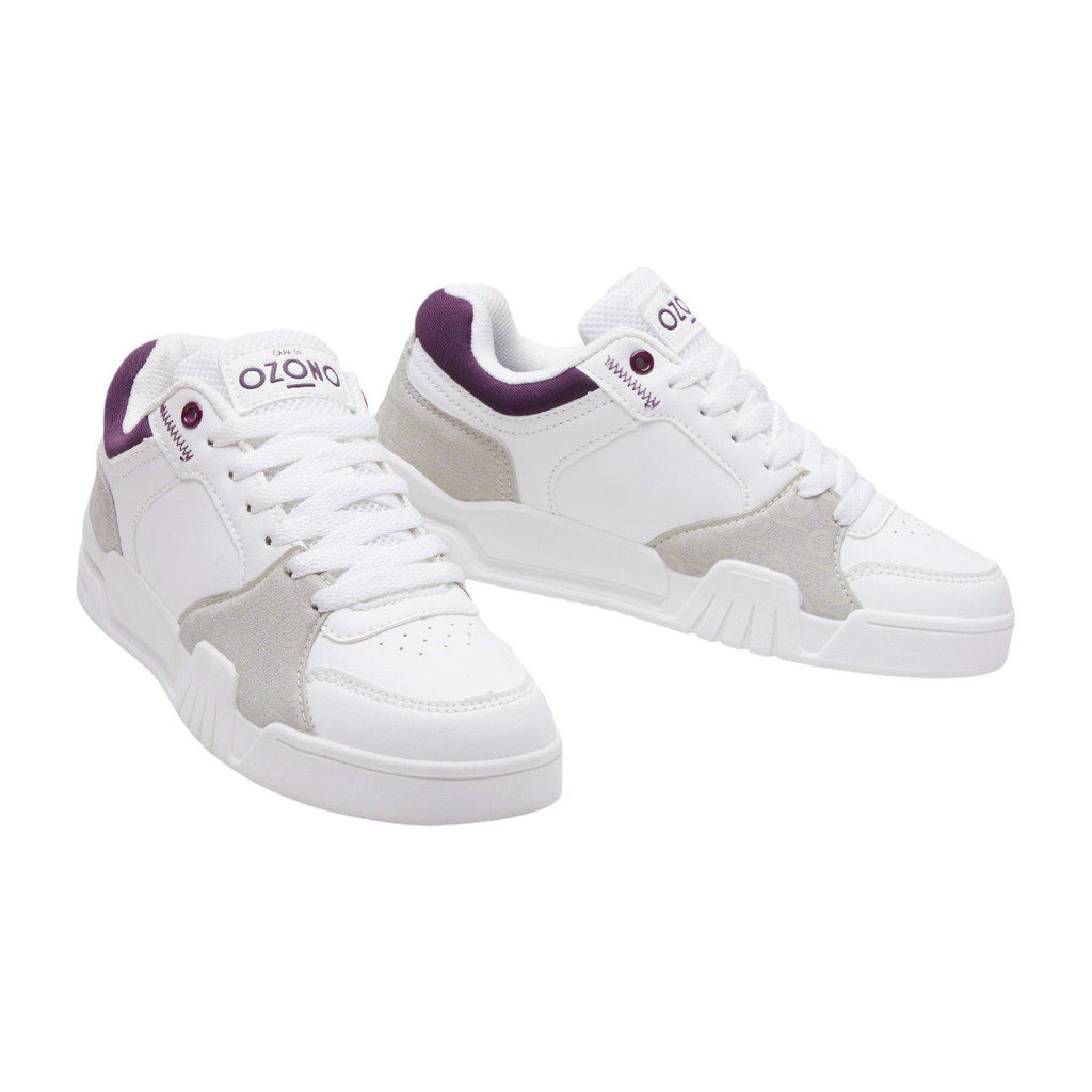 Tenis casual Capa de ozono - 619901 Blanco / Morado