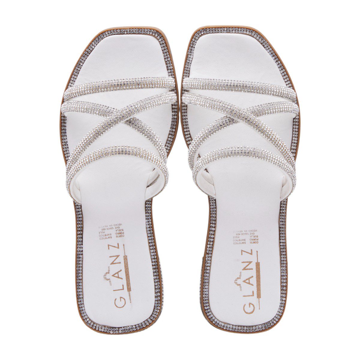 Huarache de piso - 5 Blanco