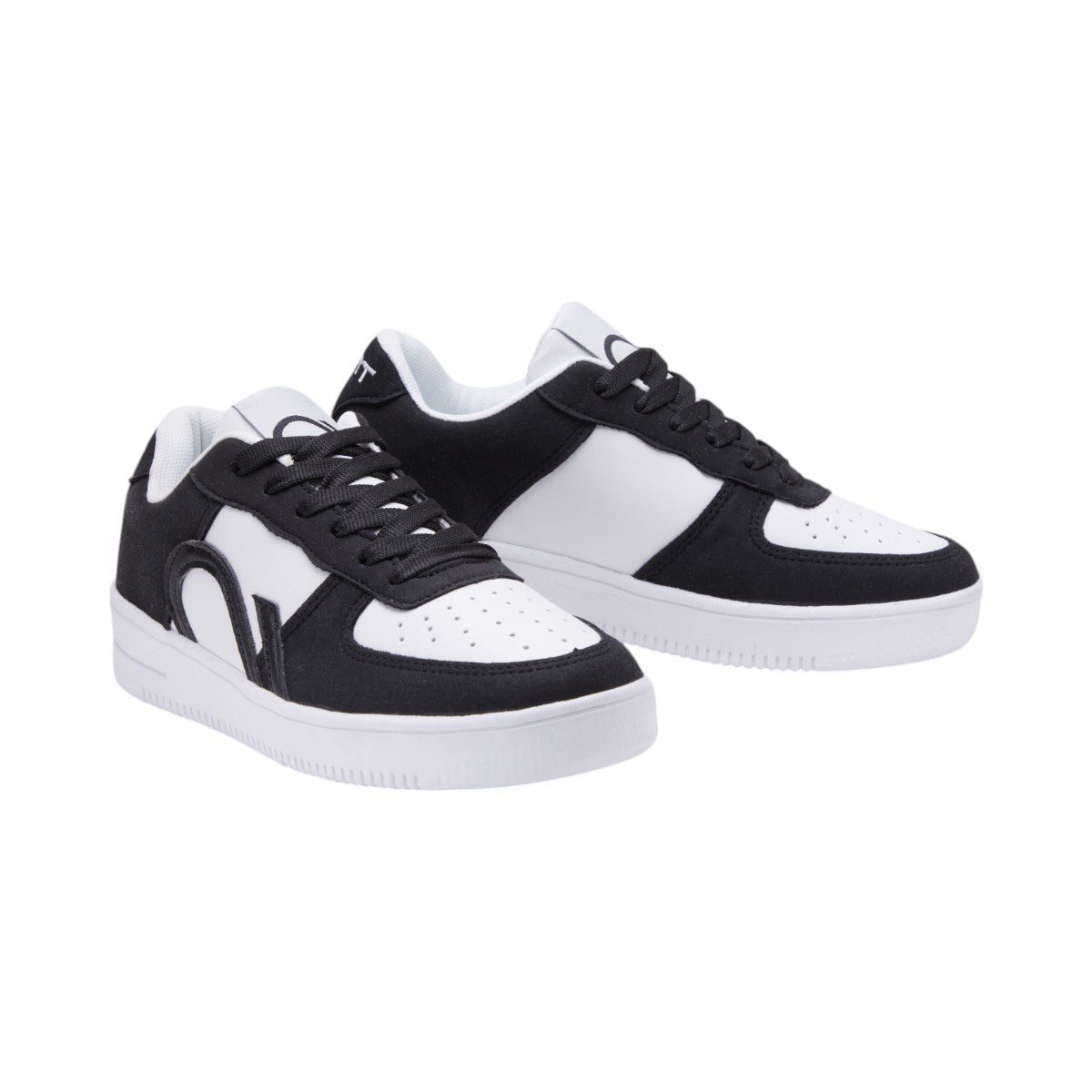 Tenis casual Bunt - 2221-4 Negro / Blanco