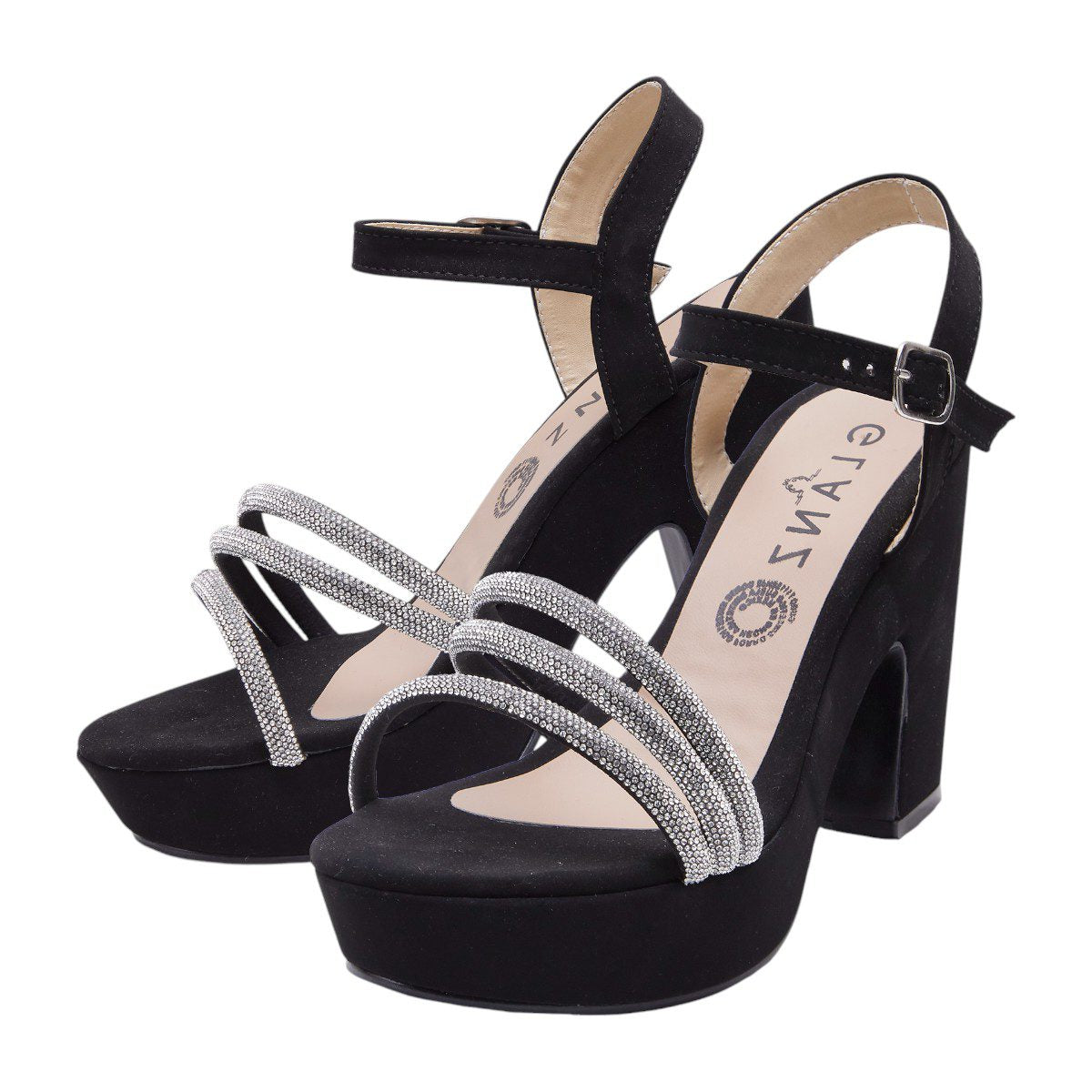 Zapatilla plataforma - 403 Negro