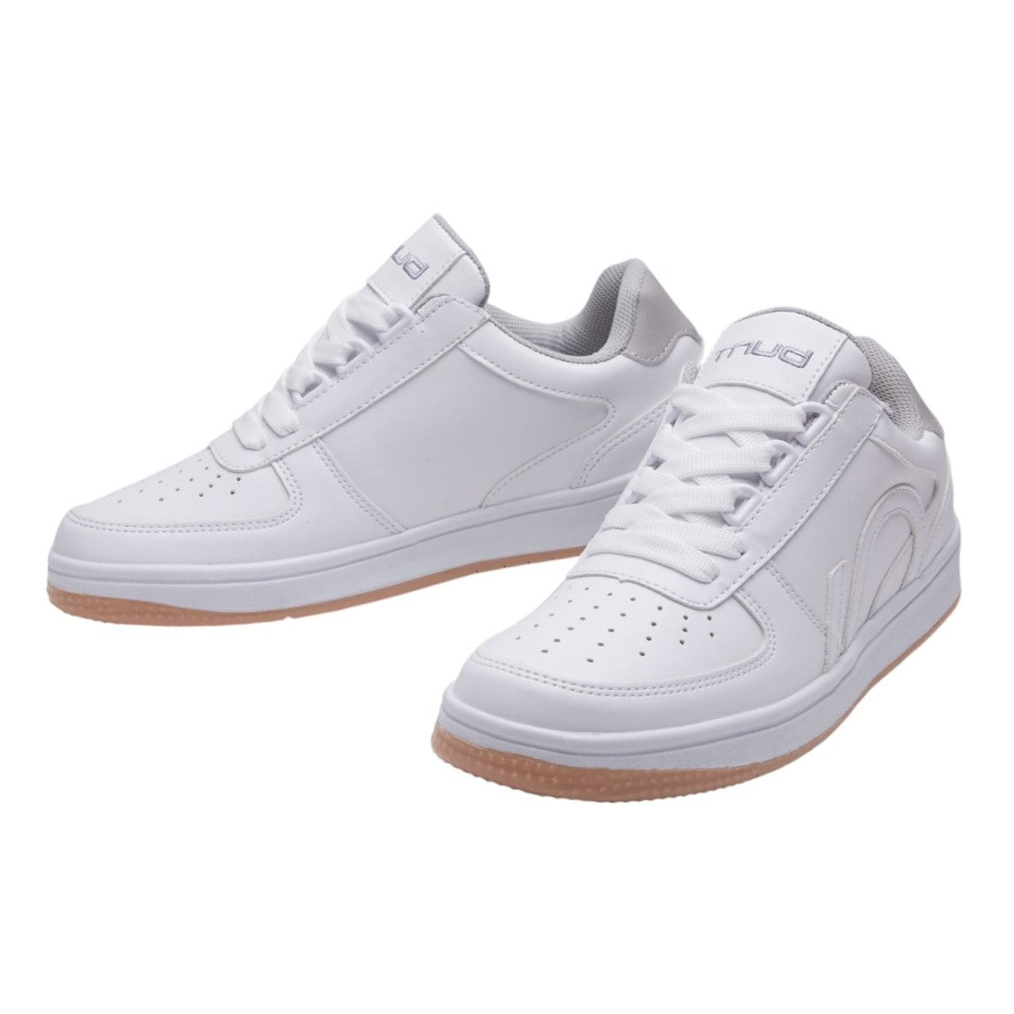 Tenis casual Bunt - 1061 Blanco / Cemento