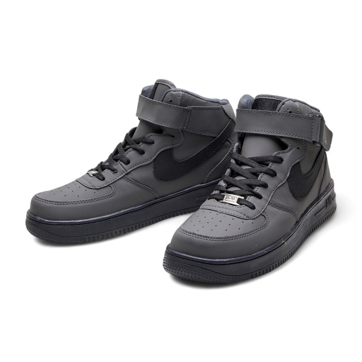 Tenis casual de bota - 4000 Plomo / Negro