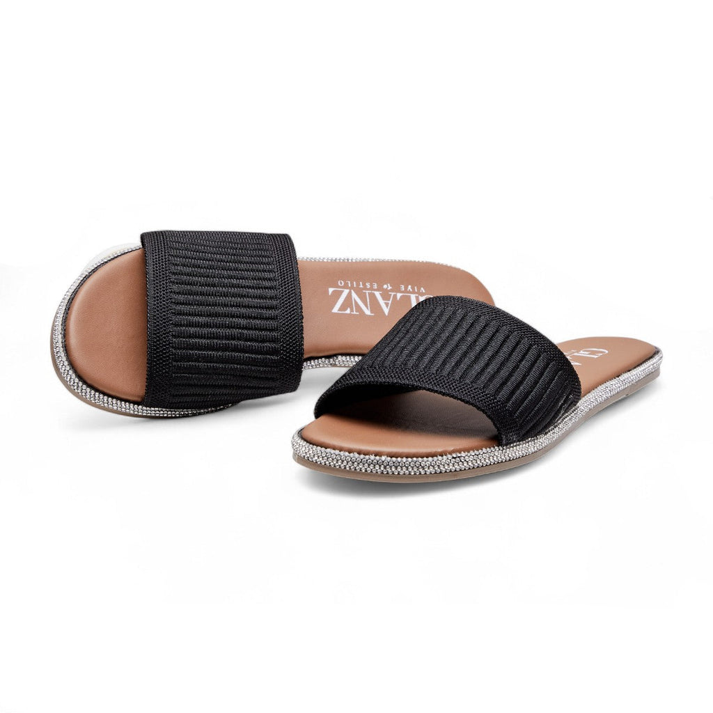 Huarache de piso - 970 Negro