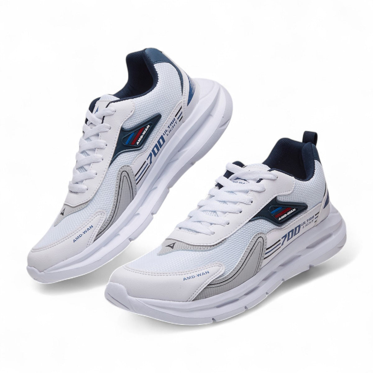 Tenis deportivo - 700 Blanco / Marino