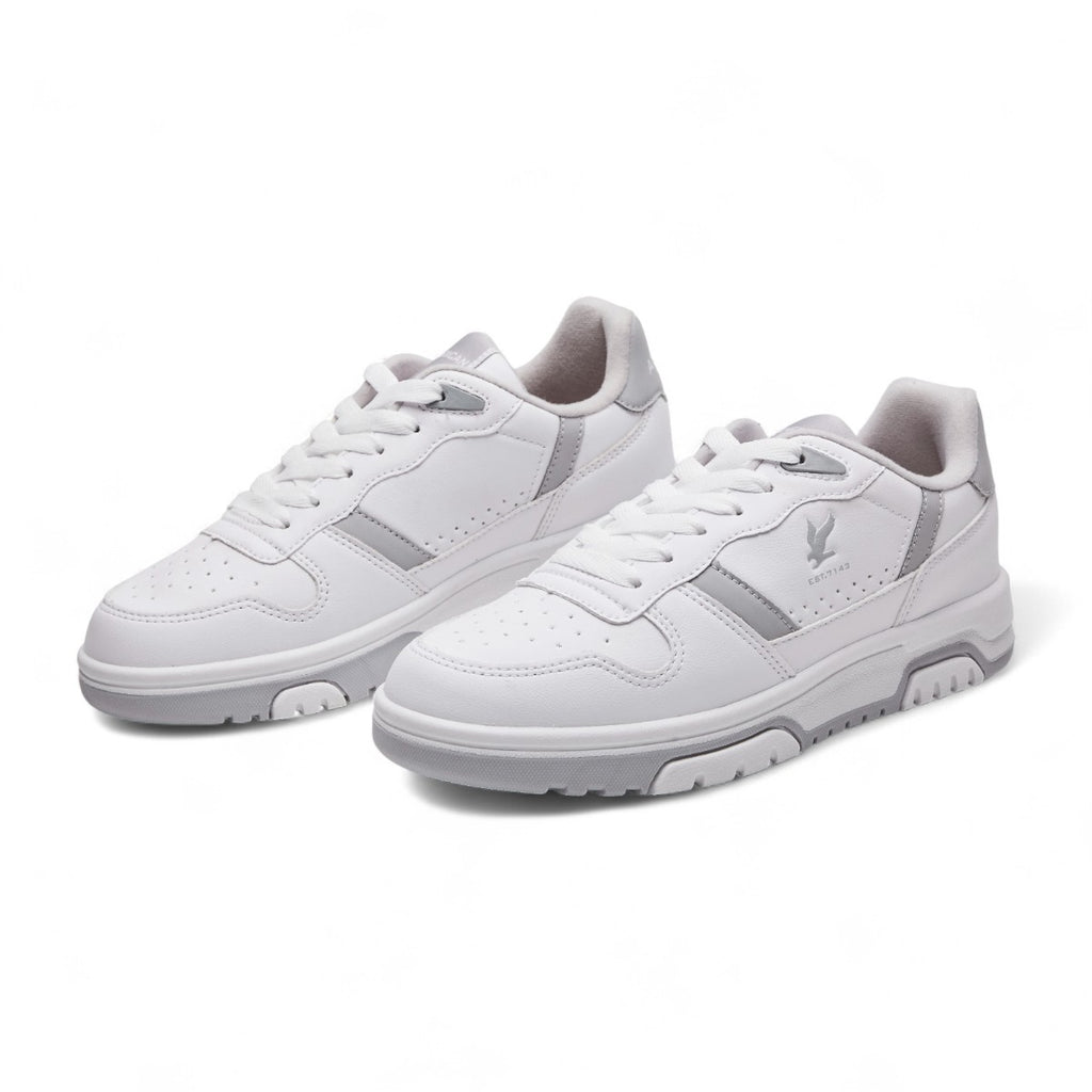 Tenis casual - 7143 Blanco / Gris