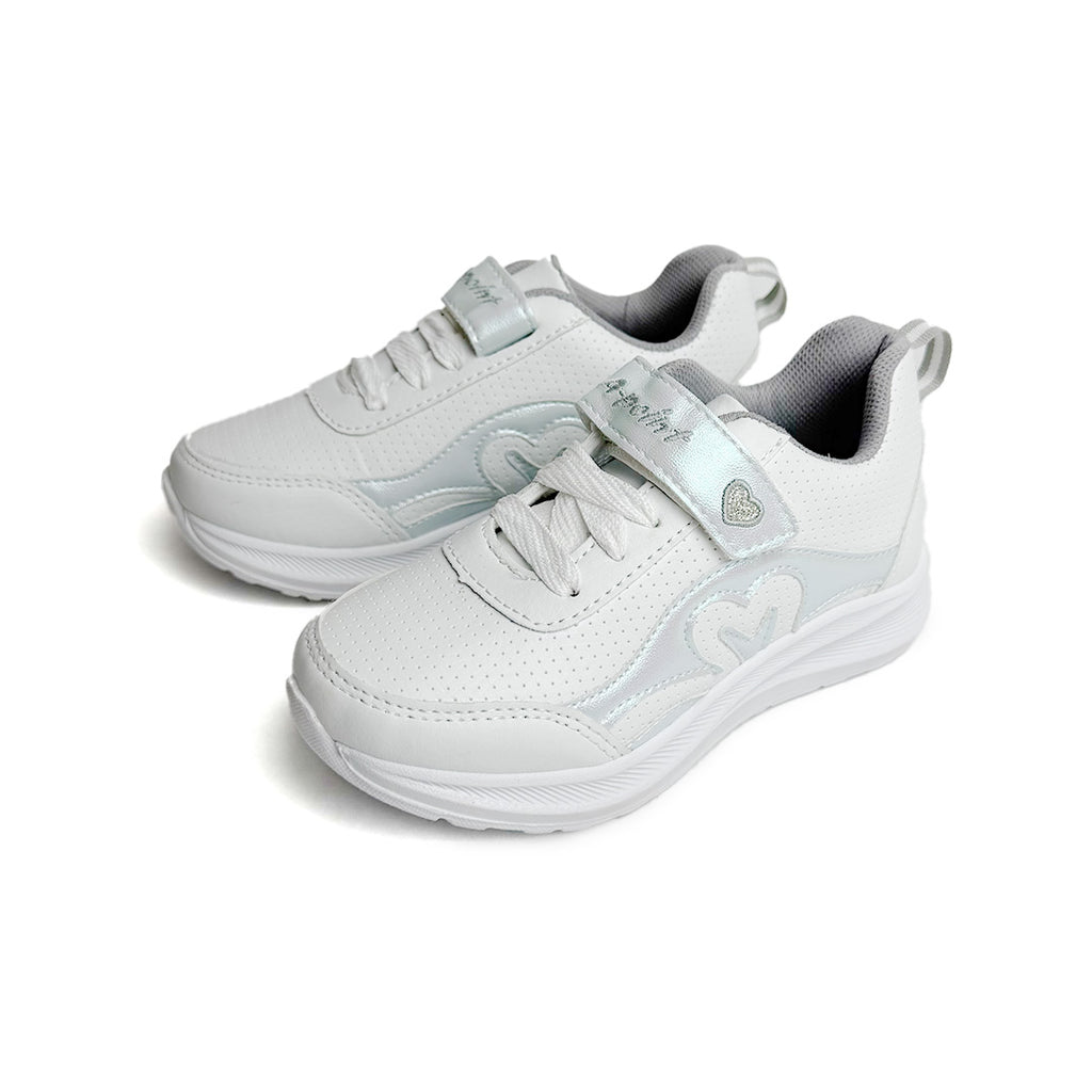 Tenis deportivo - 601 Blanco / Plata