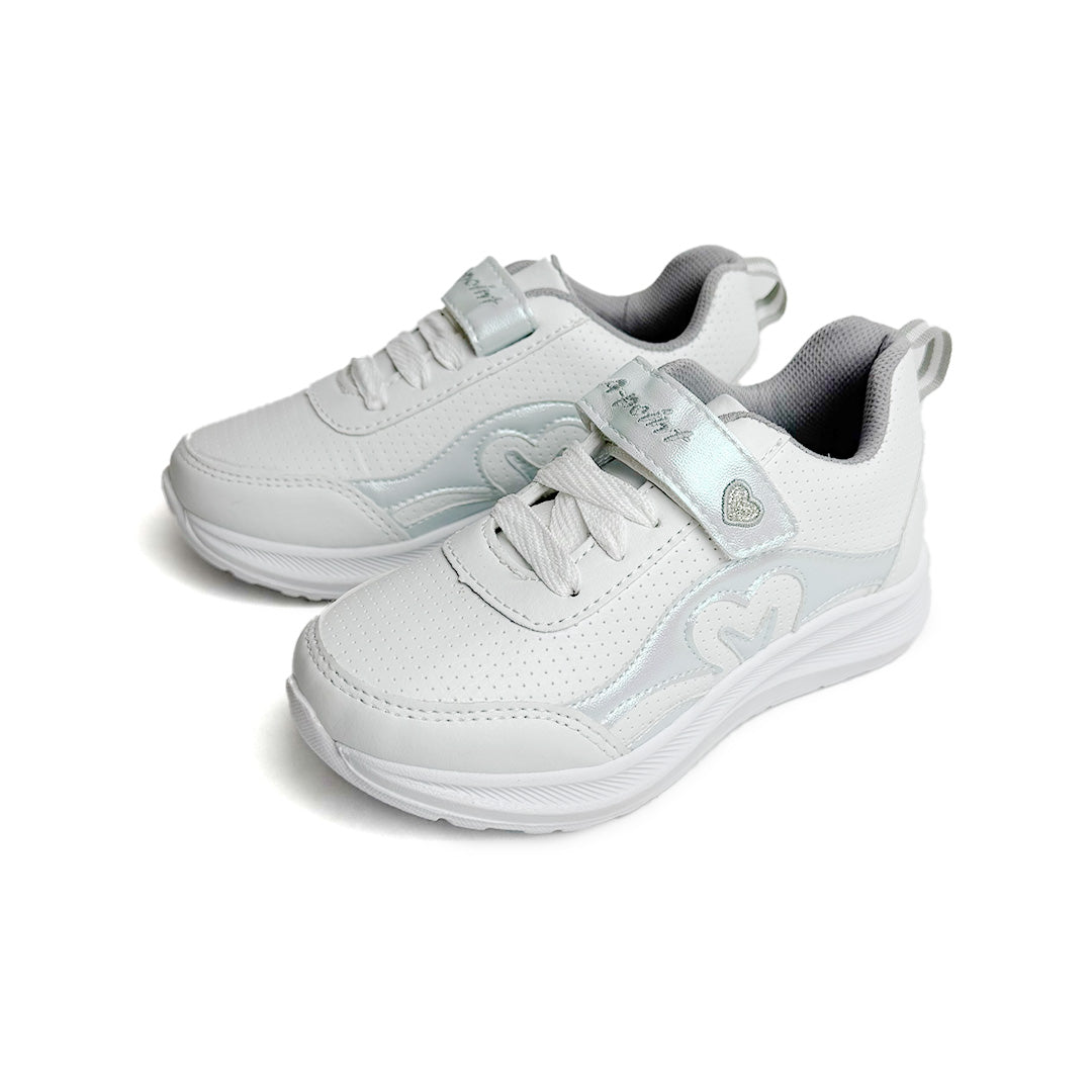 Tenis deportivo - 601 Blanco / Plata