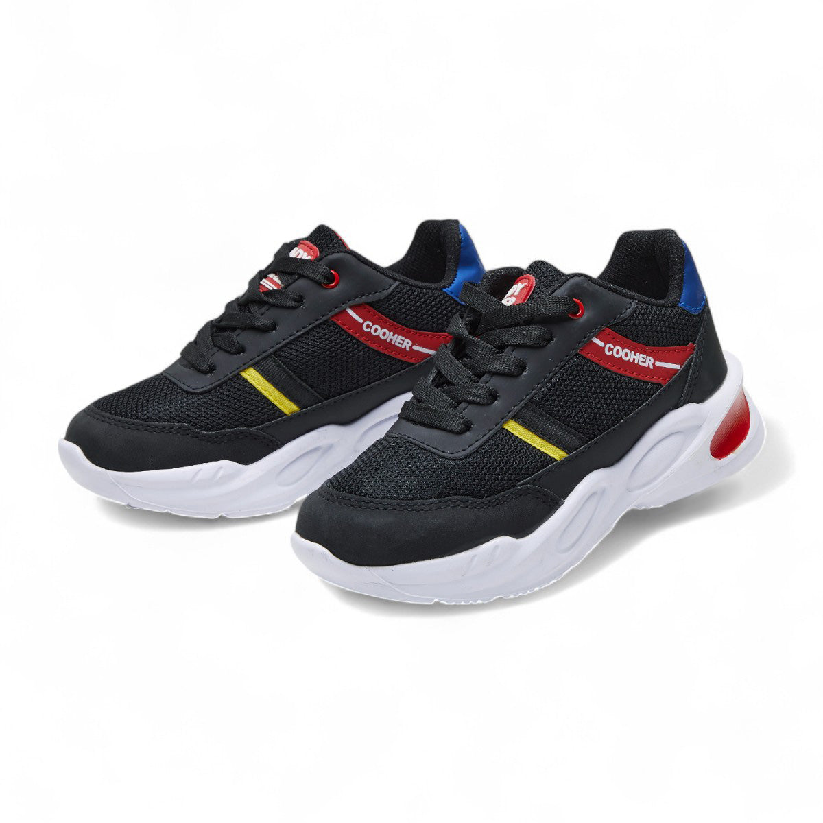 Tenis deportivo - 63 Negro / Rojo