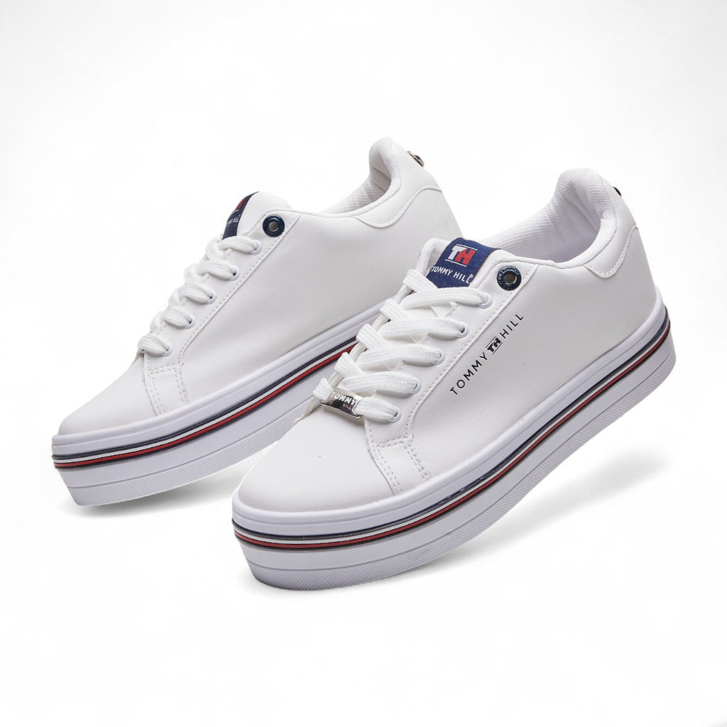 Tenis casual Tommy Hill - 4017 Blanco