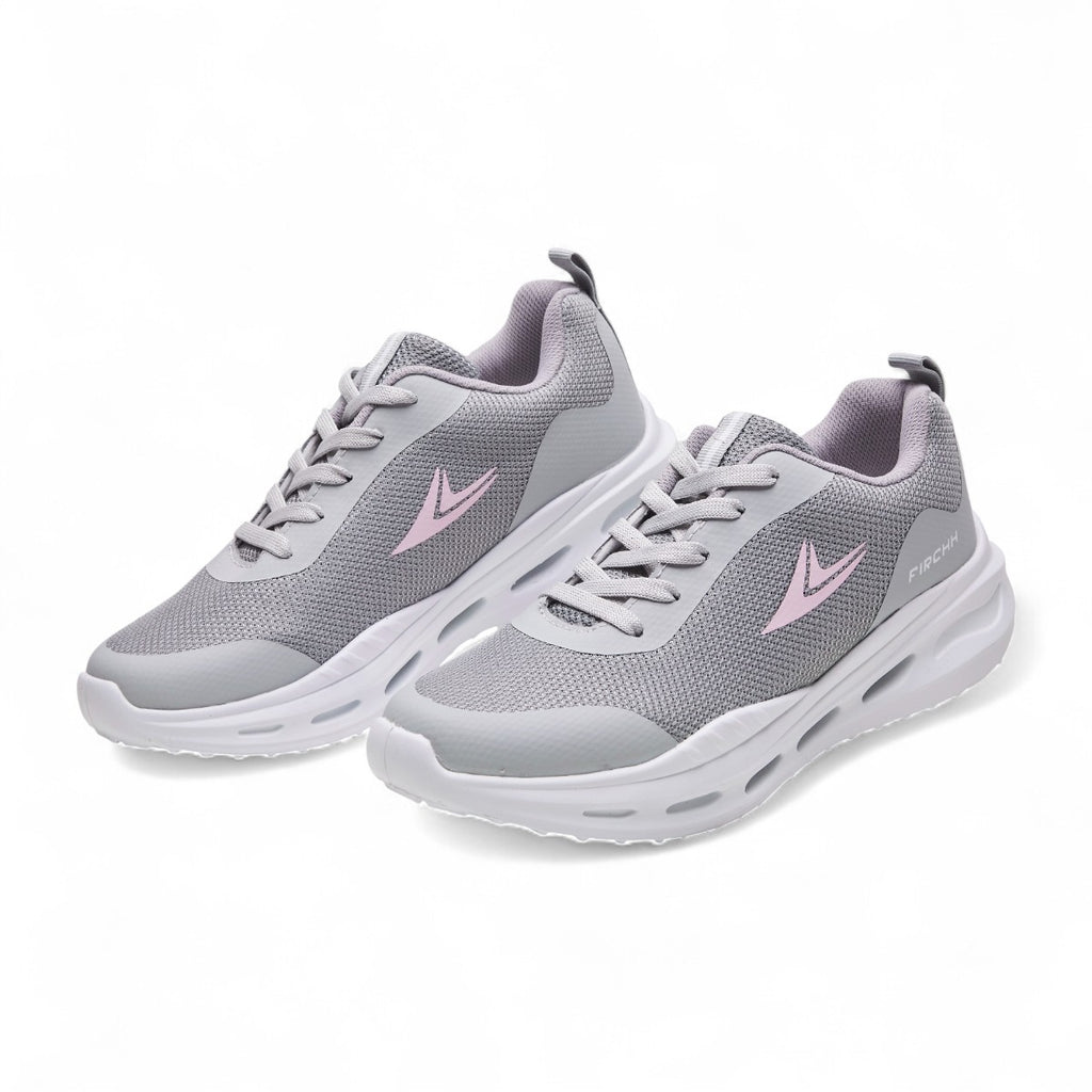 Tenis deportivo - R-96 Gris / Rosa