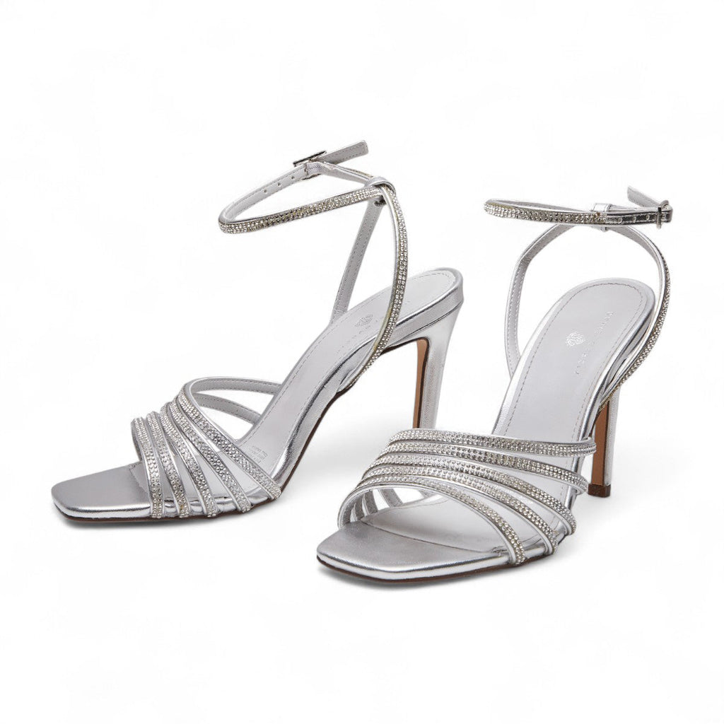 Zapatilla tacón medio Daniel García - 43-969 Plata