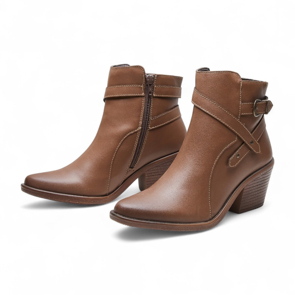 Botín alto - Modelo 11516 Camel