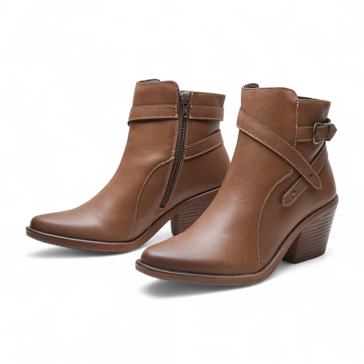 Botín alto - Modelo 11516 Camel