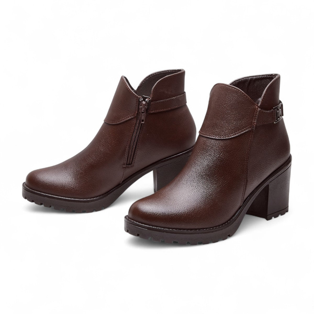 Botín alto - Modelo 8063 Moka