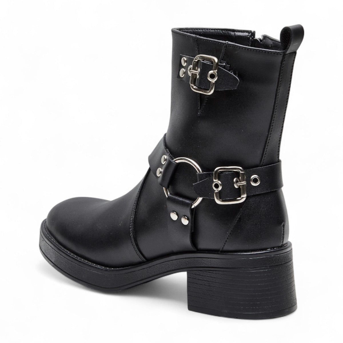 Botín alto Daniel García - B102 Negro