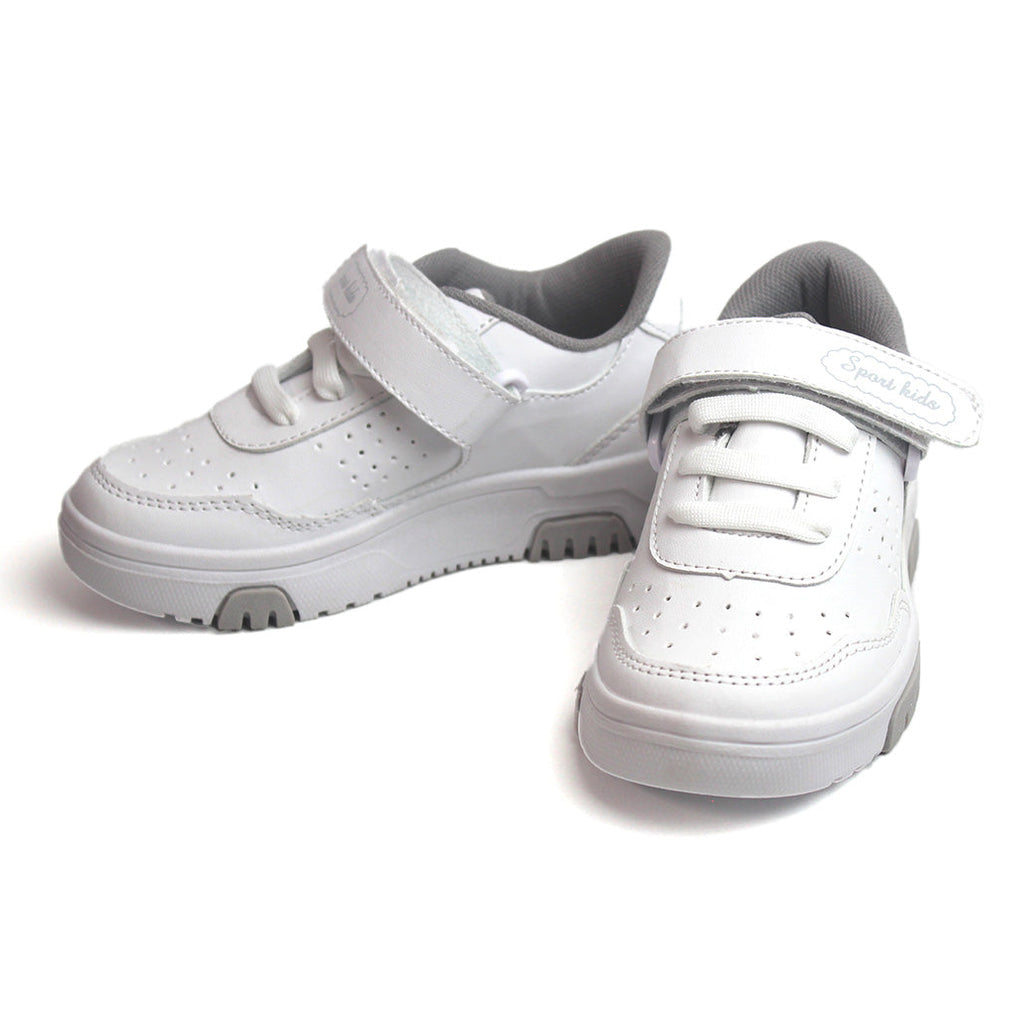 Tenis casual - 8 Blanco / Gris