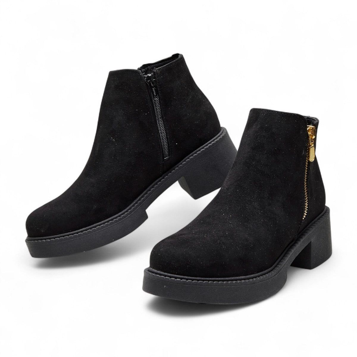 Botín alto - Modelo 25734 Negro