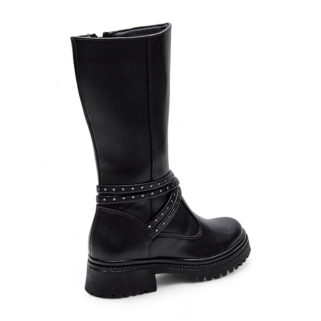 Bota larga Yuyin - Modelo 25552 Negro