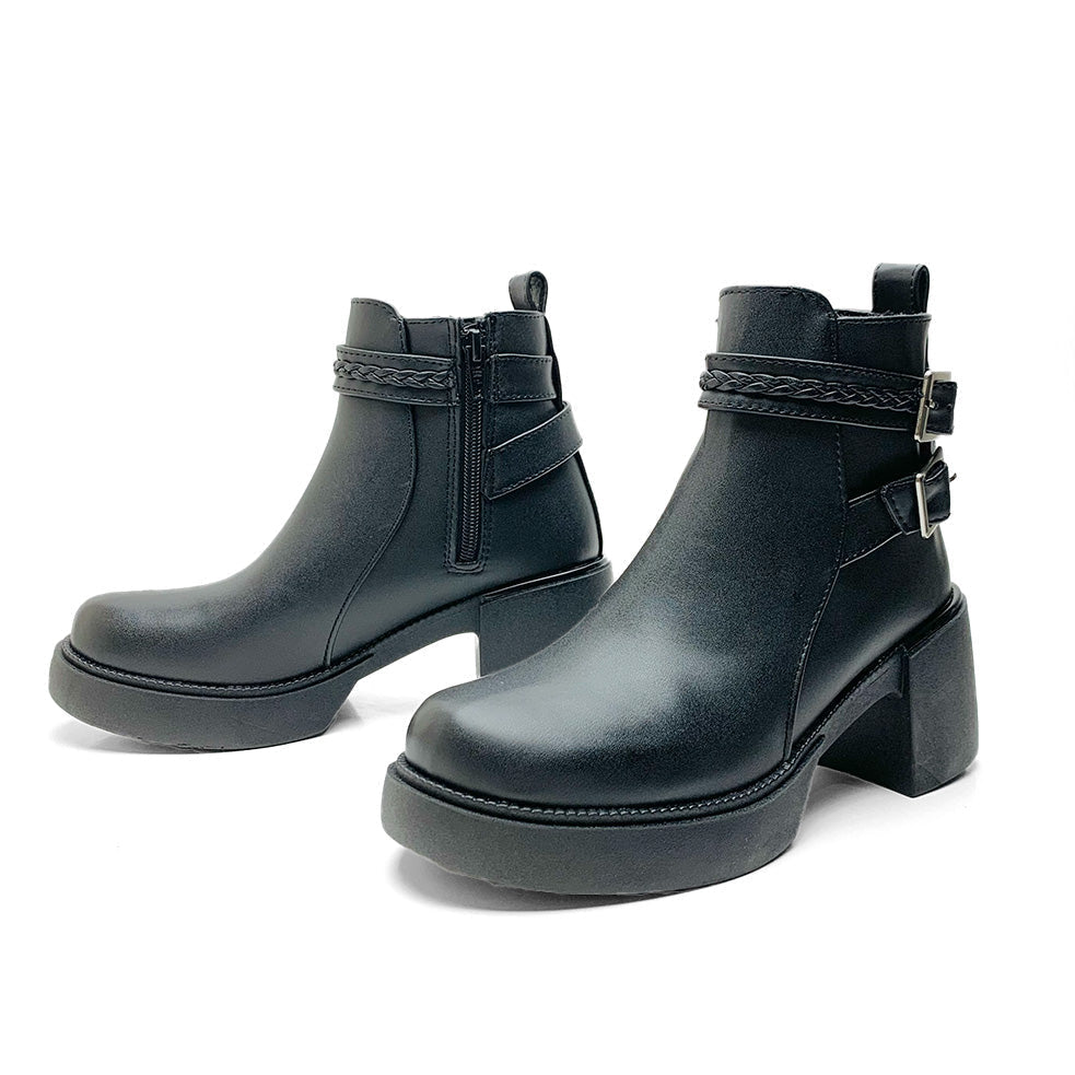 Botín alto Daniel García - 8013 Negro