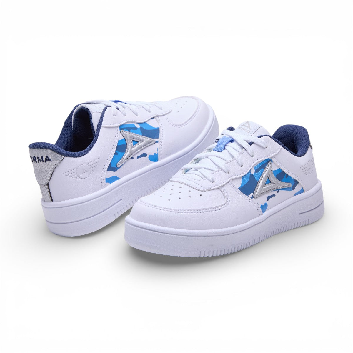 Tenis casual Pirma - 5002-1 Blanco / Azul