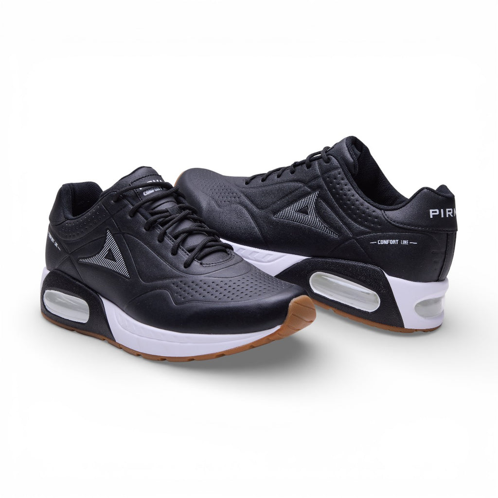 Tenis deportivo Pirma - 5076 Negro / Blanco