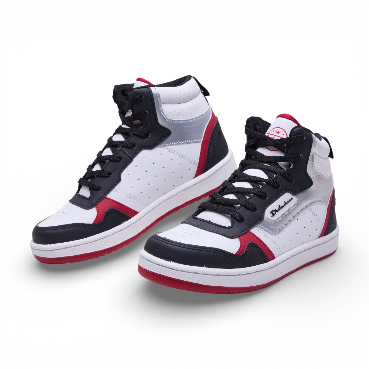 Tenis casual de bota - 951 Negro / Blanco