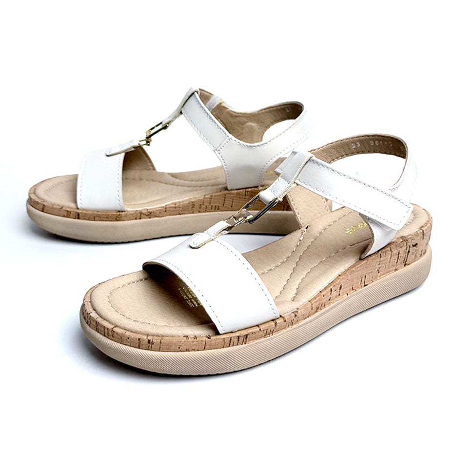 Huarache plataforma pequeña Yuyin - 96113 Latte