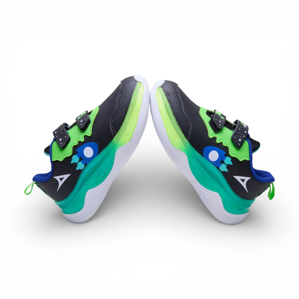 Tenis deportivo Pirma - 5080 Negro / Verde