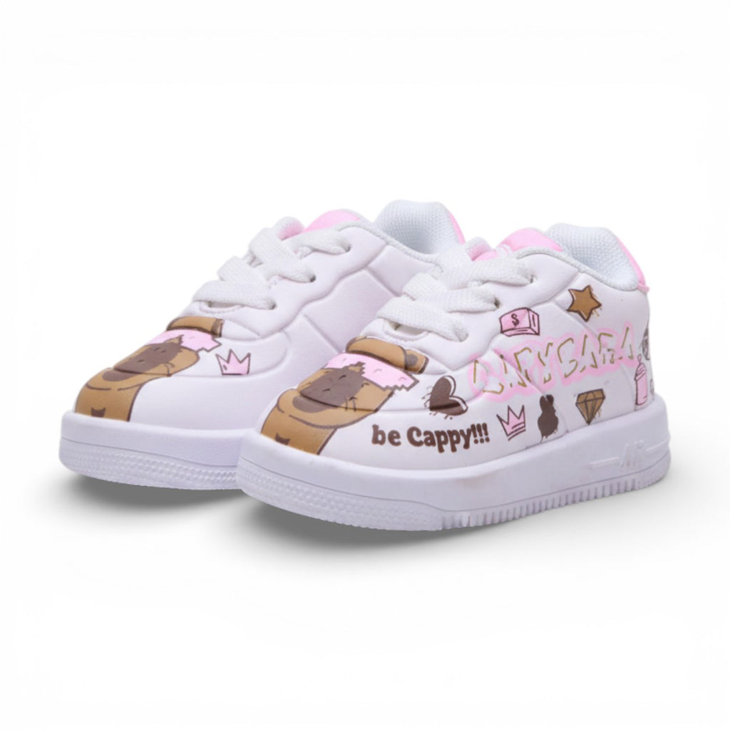 Tenis casual - BB-5415 Rosa / Blanco