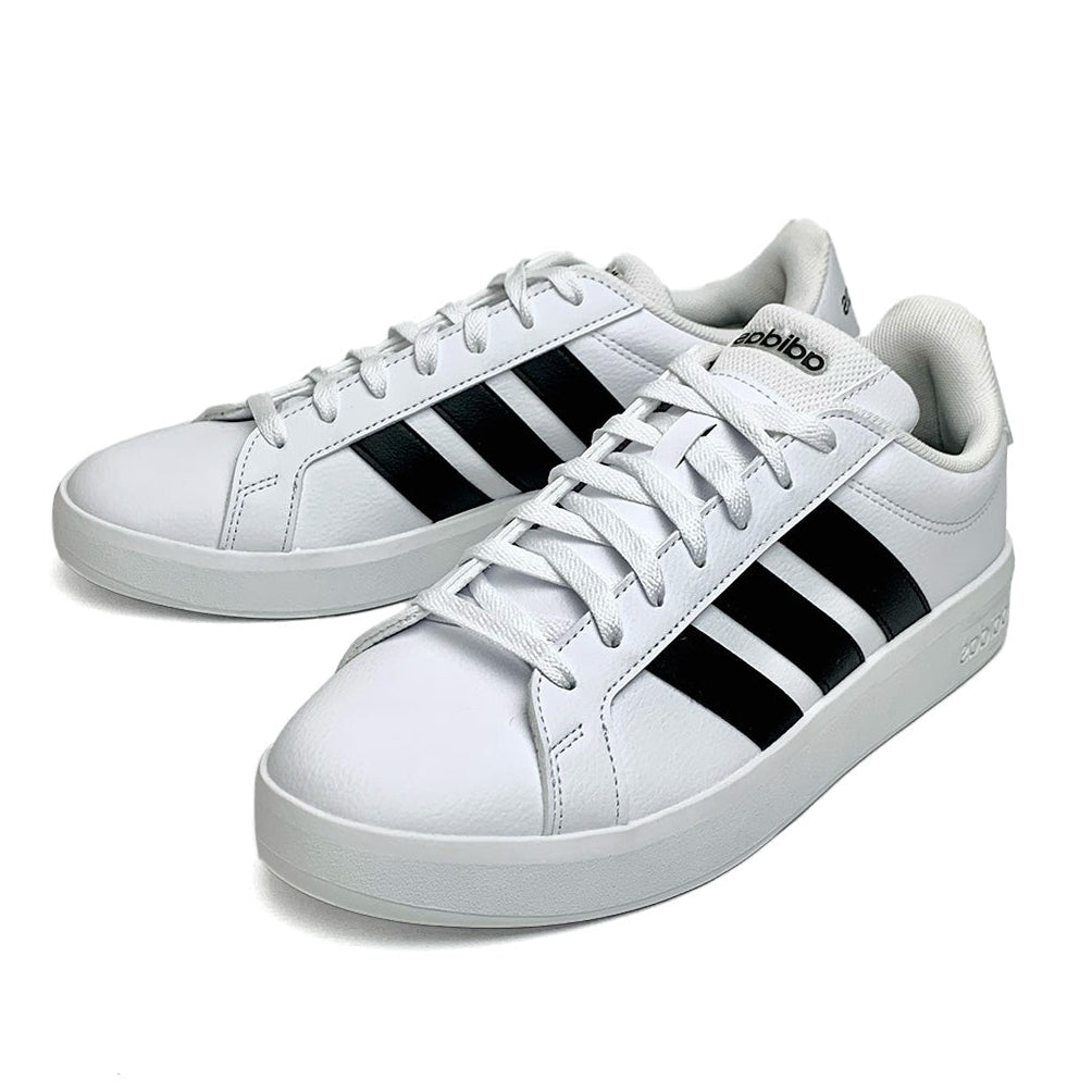 Tenis casual Adidas - JR4613 Blanco / Negro