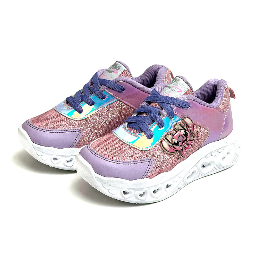 Tenis deportivo - 391-ANGEL LEDS Rosa / Lila