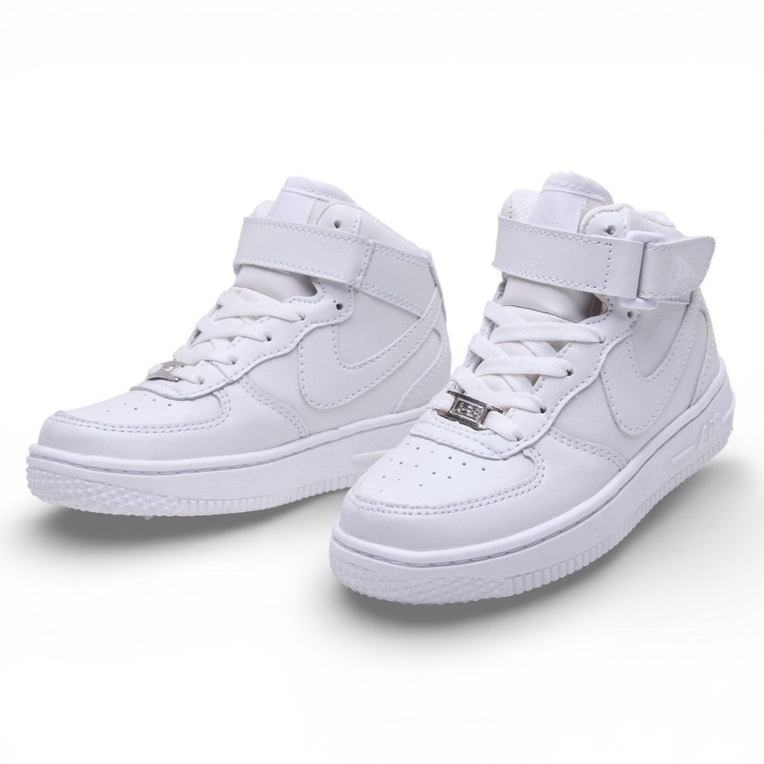 Tenis casual de bota - MID-7 Blanco