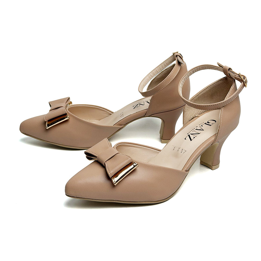 Zapatilla tacón bajo - 647 Maquillaje