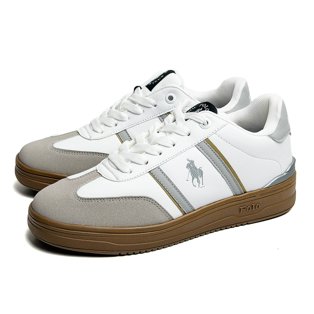 Tenis casual Polo - 4562 Blanco / Gris