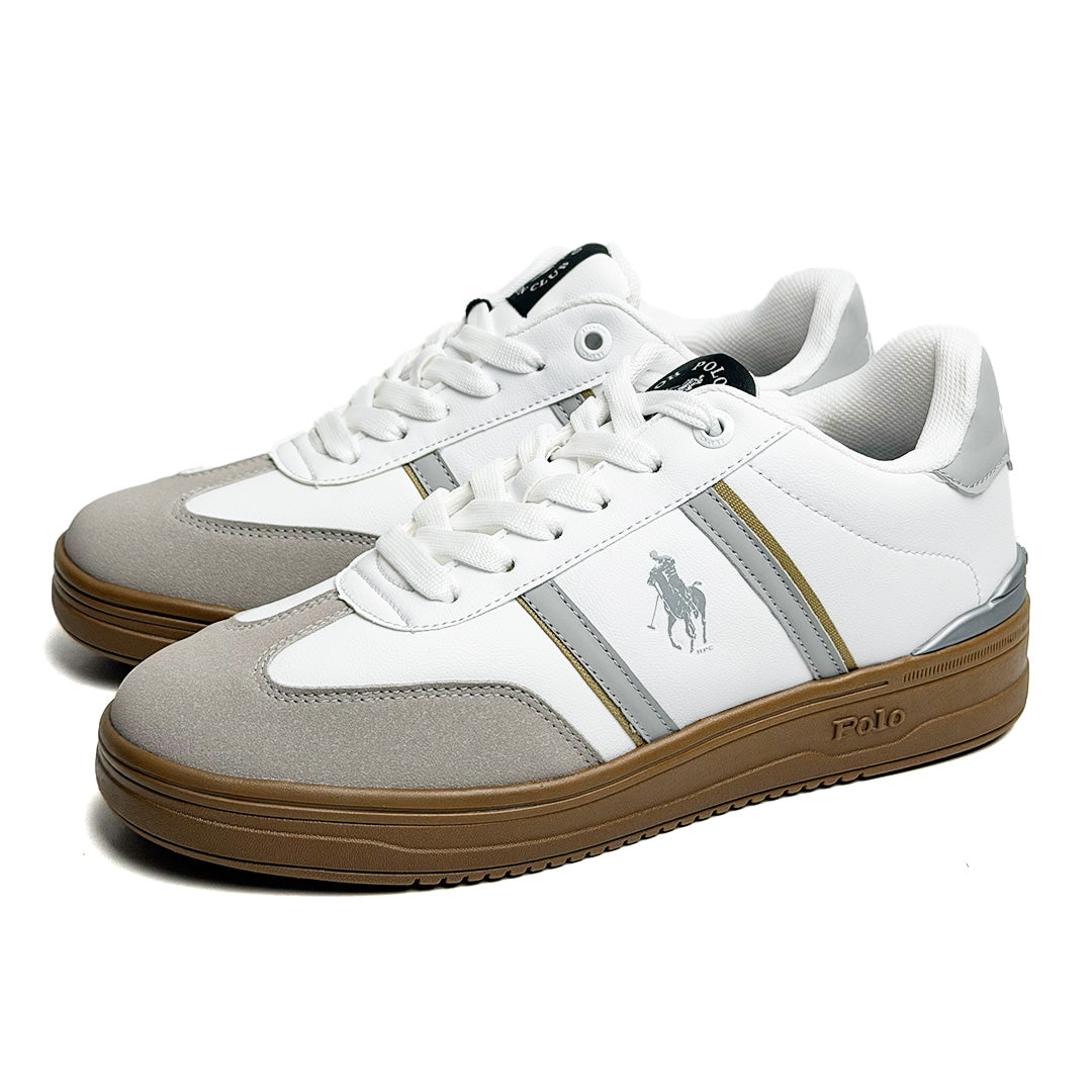 Tenis casual Polo - 4562 Blanco / Gris