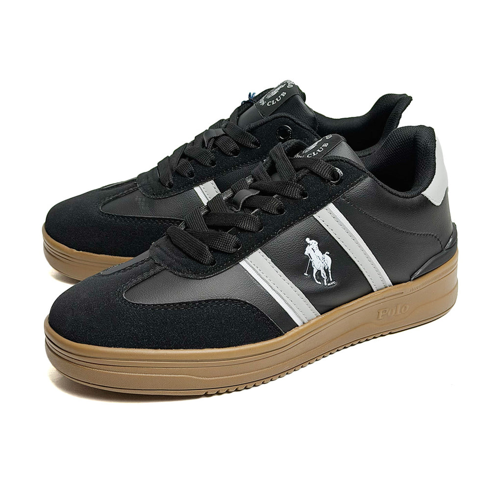 Tenis casual Polo - 4562 Negro / Gris