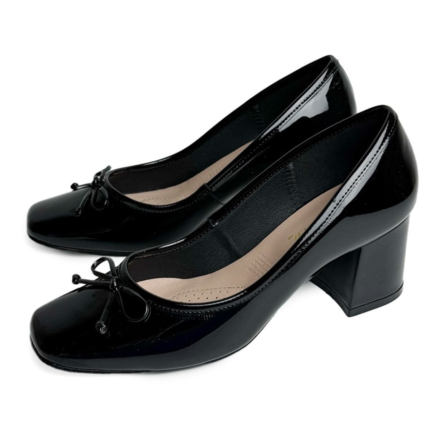 Zapatilla tacón bajo - 2715 Negro